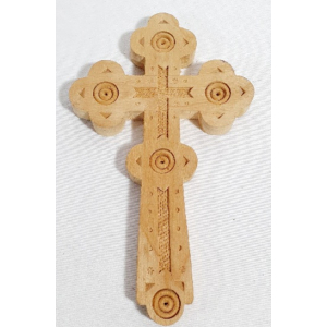 Klein houten Grieks-orthodoxe crusifix
